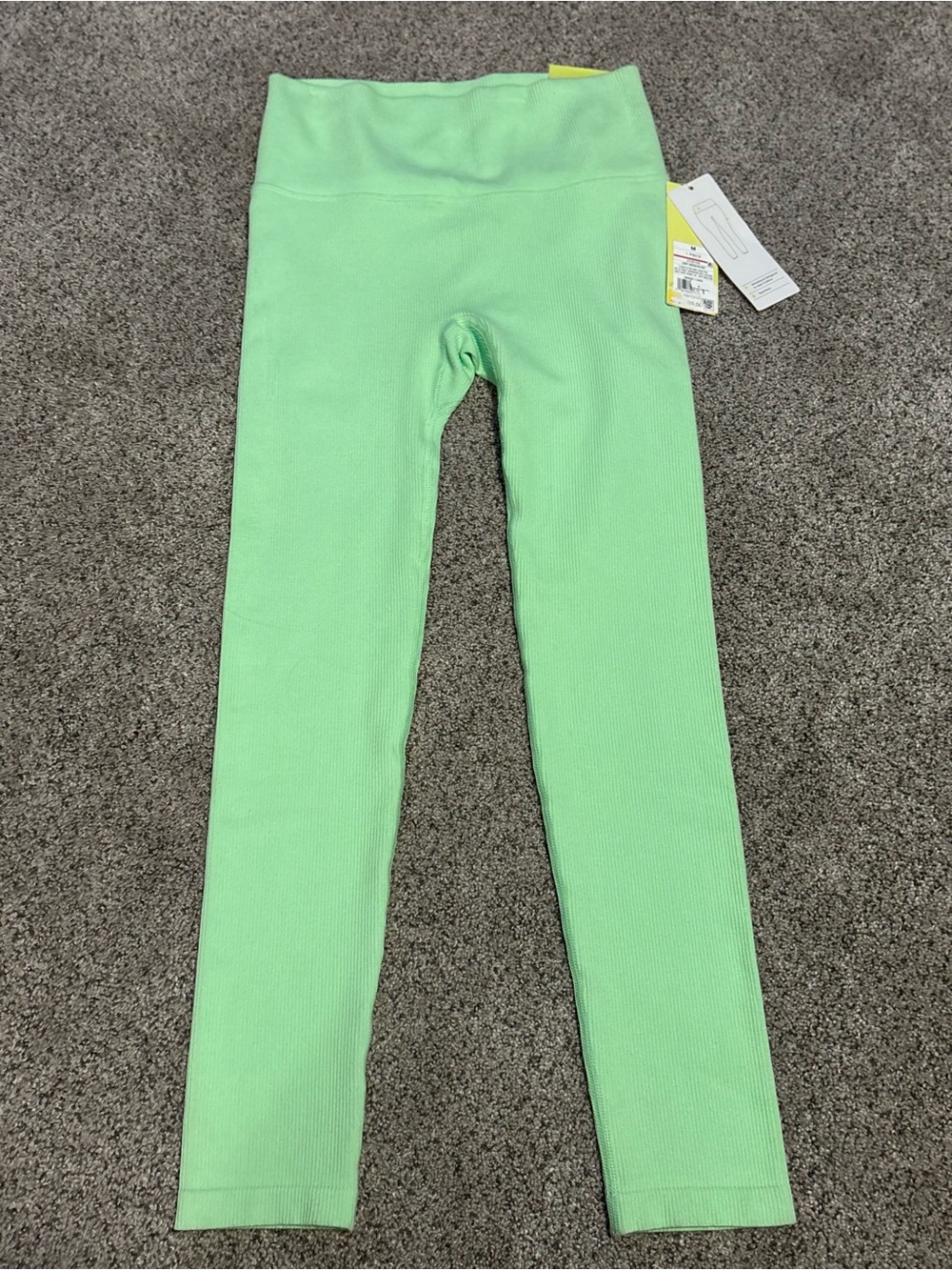 all in motion Mint Green High-Waist Ribbed Leggings